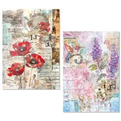 CIAO BELLA -Sound of Spring Rice Paper A5 MIXED 8/Pkg