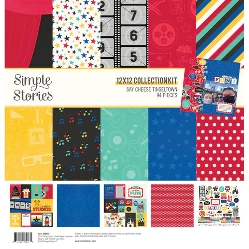 Simple Stories - Say Cheese Tinseltown - 12 x 12 Collection Kit