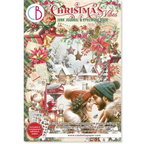 CIAO BELLA -Junk Journal & Ephemera Book - Christmas Vibes