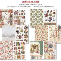 CIAO BELLA -Junk Journal & Ephemera Book - Christmas Vibes