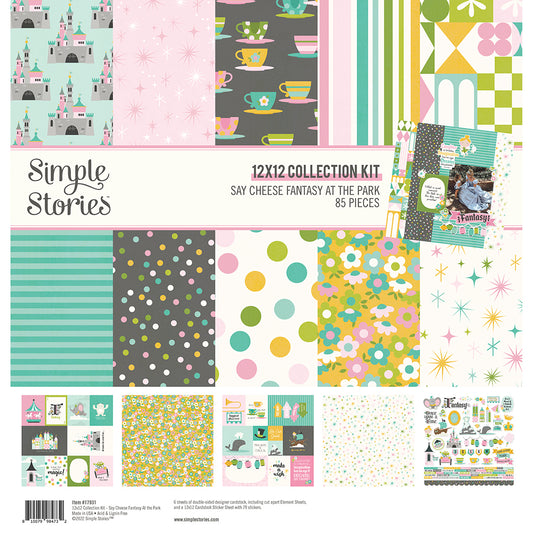 Simple Stories - Say Cheese Fantasy at the Park - 12 x 12 Collection Kit