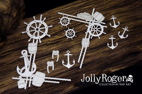Snip Art - Jolly Roger - Pirate Corners