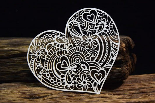 Snip Art - Mandalas Dreams - Heart