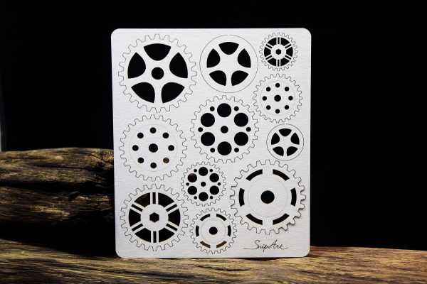 Snip Art -Industrial Factory – Cogs XL