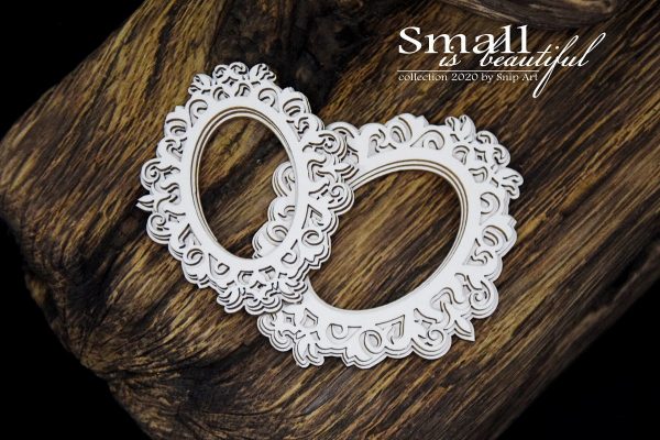 Snip Art - Small is Beautiful  - Mini Frames - Oval