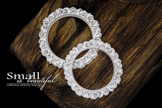 Snip Art -Small is Beautiful- Mini Frames – Round