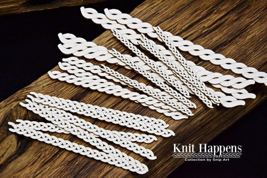 Snip Art - Knit Happens - Splices 1 - Set