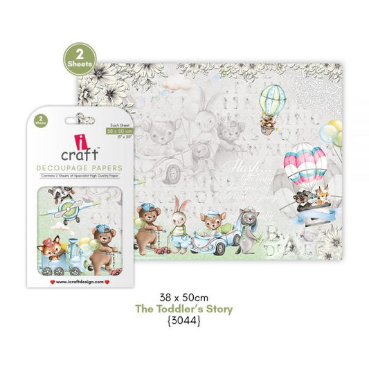 I Craft - Decoupage Papers - Toddler Story