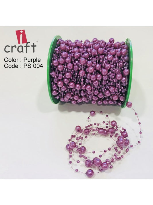 I Craft- Pearl Strings - Purple