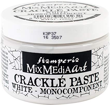 Stamperia - Mix Media Art - Crackle Paste White