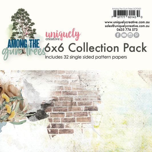 Uniquely Creative - 6 X 6  Among the Gumtrees Collection Pack