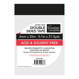 Couture Creations - Double Sided Tape 3mm X 25m