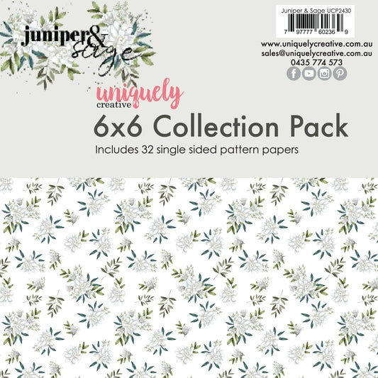 Uniquely Creative - 6 X 6 Juniper & Sage Collection Paper Pack