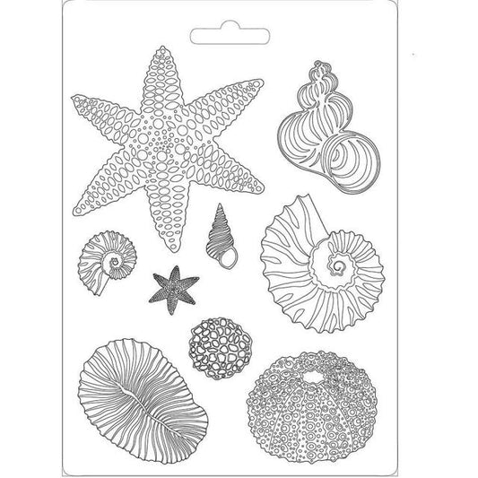Stampera- Soft Mould A4 - Shells*