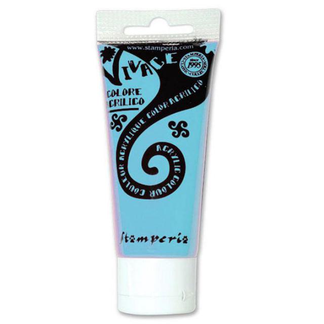 Stamperia - Vivace - Acrylic Colour -  Kab61 - Sky Blue   - 60ml