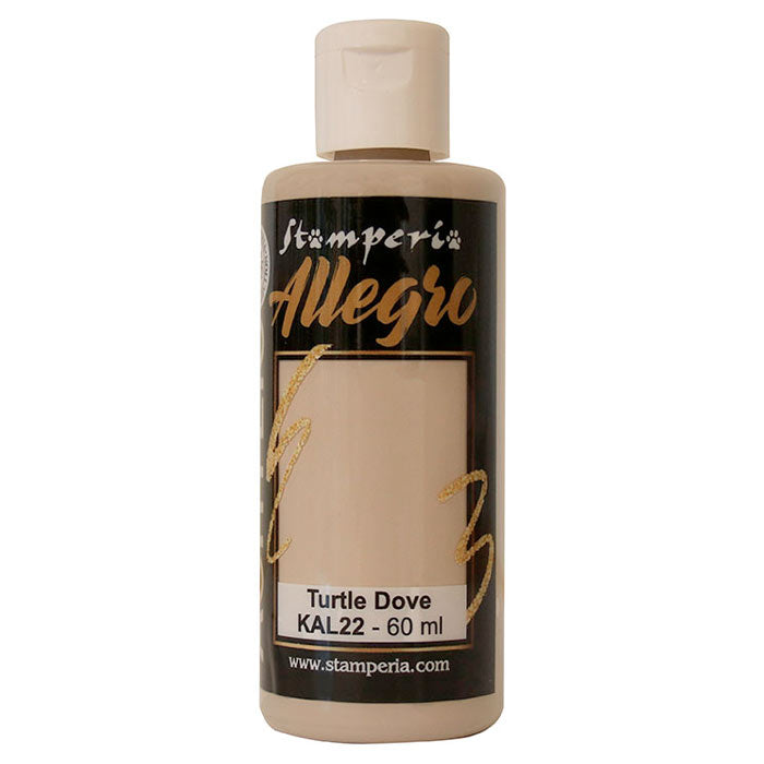 KAL 22 - Stamperia - Allegro - Acrylic Paint  - Turtle Dove  - 60ml