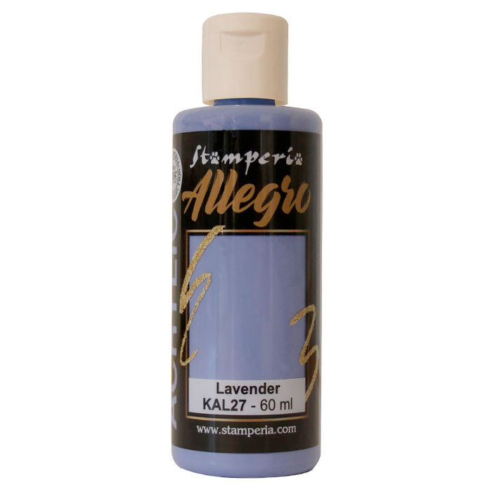 KAL 27 - Stamperia - Allegro - Acrylic Paint  - Lavender  - 60ml