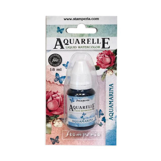 Stamperia - Aquarelle - Liquid Watercolour - Aquamarina