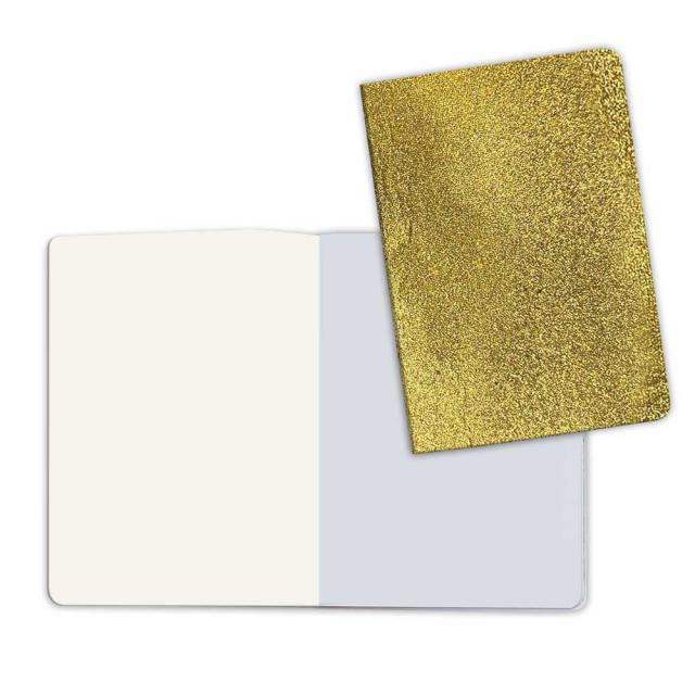 Stamperia  -A5  Note Book Stone Paper - Gold