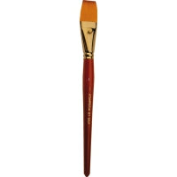 Stamperia - Flat point brush size 18 - Great for Glue, Finishes, Color Backgrounds