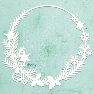 Mintay- Chippies Decor -Christmas Wreath