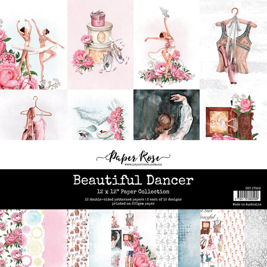 Paper Roses - 12 x 12 Beautiful Dancer Paper Pack