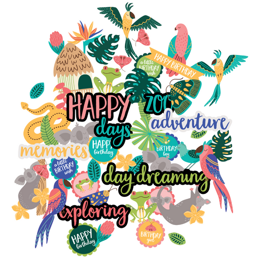 Uniquely Creative - Rainforest Retreat Creative Cuts