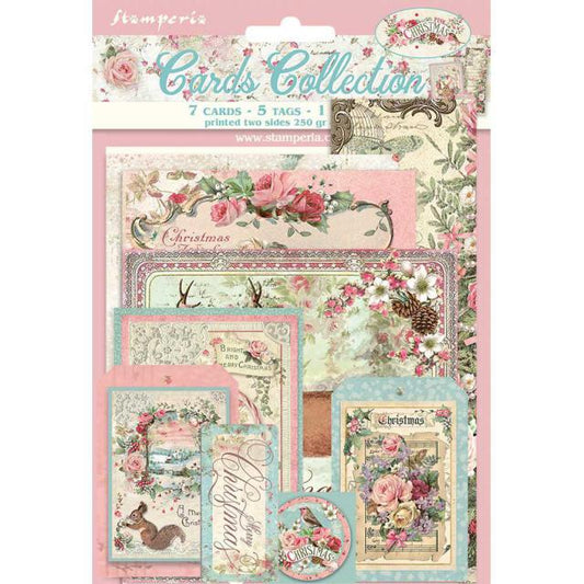 Stamperia - Card Collection - Pink Christmas