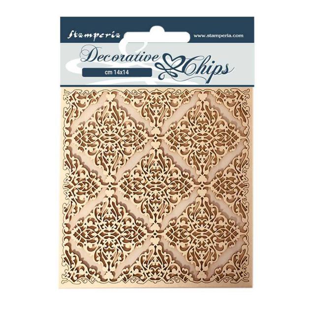 Stamperia - Decorative Chips - Sleeping Beauty Texture