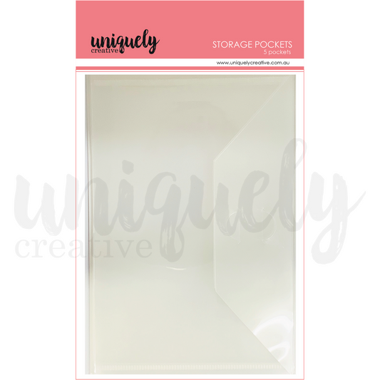 UNIQUELY CREATIVE - STORAGE POCKETS (5 IN A PACK)