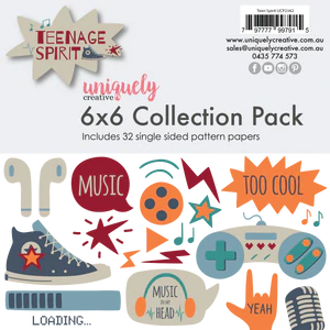 Uniquely Creative - 6 X 6  Teenage Spirit Collection Pack