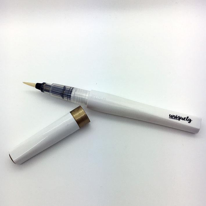 UNIQUELY CREATIVE - GOLD SPARKLE BRUSH