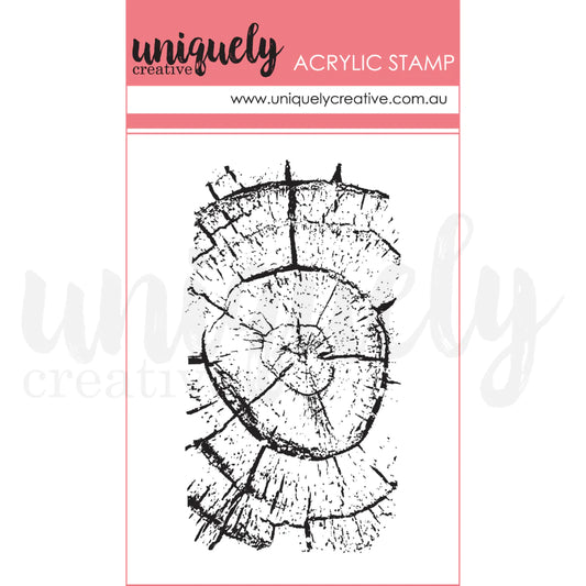 Uniquely Creative - Log Mark Making Stamp
