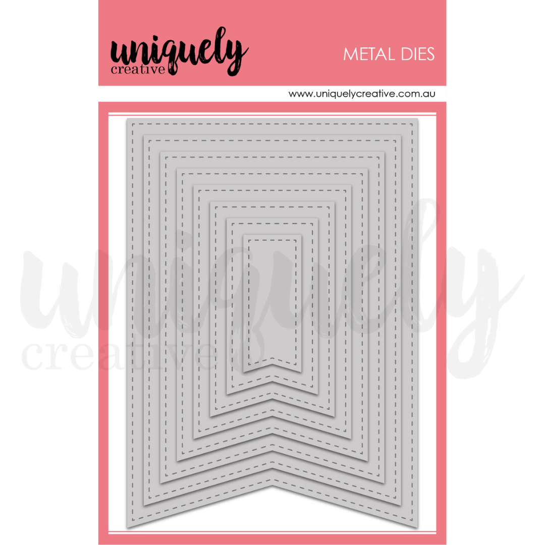 UNIQUELY CREATIVE - STICHED BANNER DIE