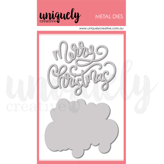 Uniquely Creative - Merry Christmas Modern Die