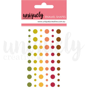 Uniquely Creative -Enamel Shapes - Autumn *