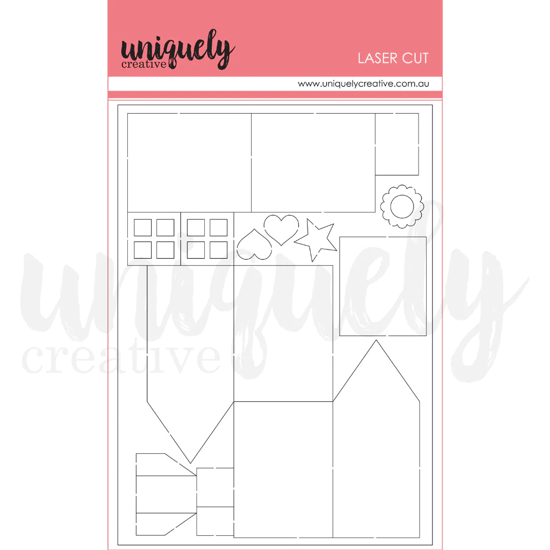 Uniquely Creative - Laser Cut - Tiny House No 3