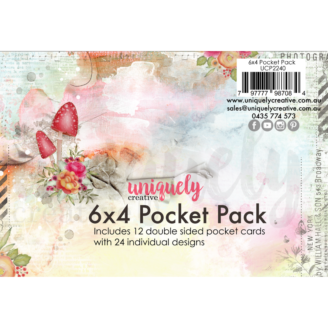Uniquely Creative - Advent 6 x 4 Pocket Pack