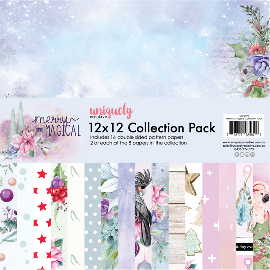 Uniquely Creative - 12 X 12  Merry and Magical Collection Paper Pack