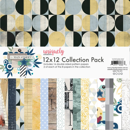 Uniquely Creative - 12 X 12  Main Street Collection Paper Pack
