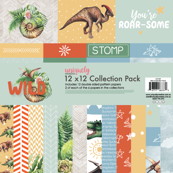 Uniquely Creative - 6 X 6  Wild Collection Pack