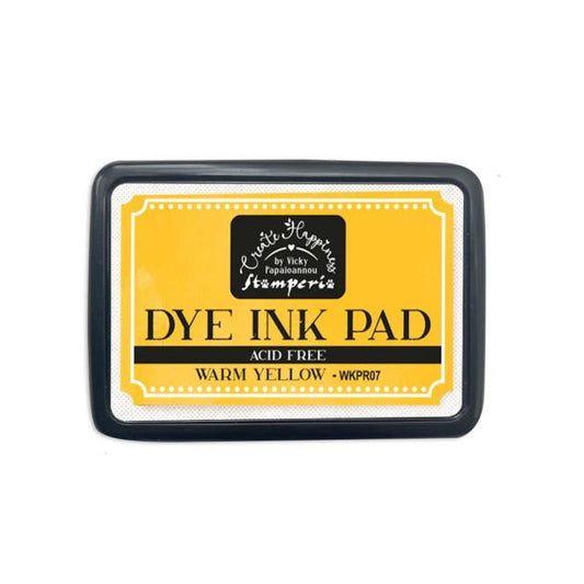 Stamperia  - Dry Ink Pad - Warm Yellow