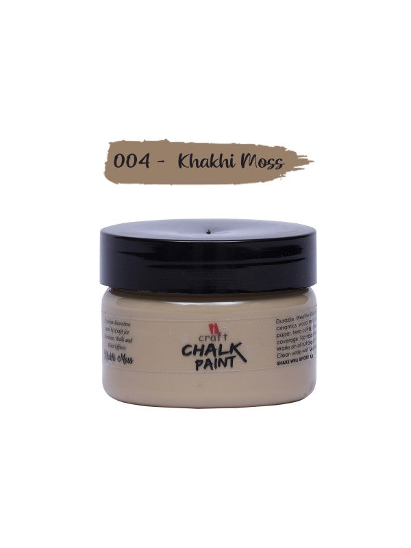 I Craft - 04 Khakh Moss Chalk Paint 50ml