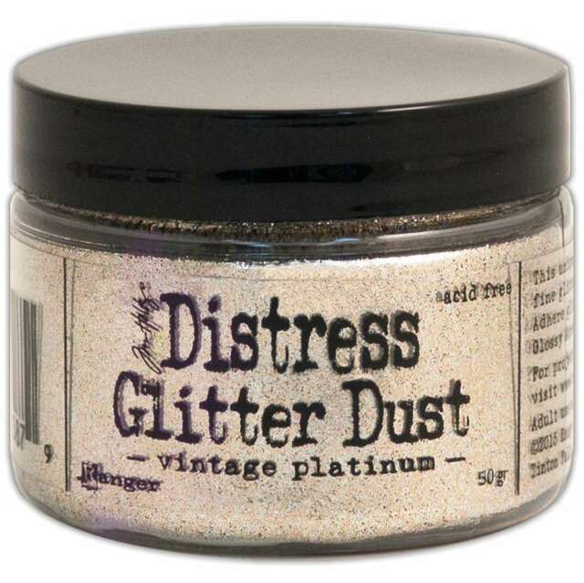 Ranger - Distress Glitter Dust - Vintage Platinum