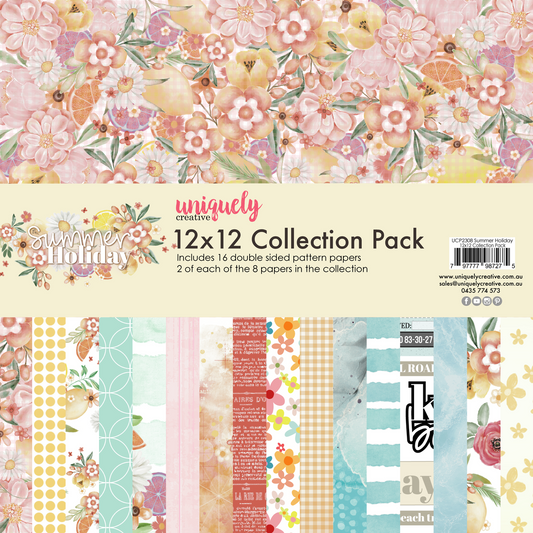 Uniquely Creative - 12 X 12  Summer Holiday Collection Paper Pack